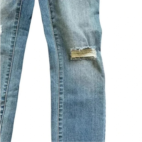 Madewell Jeans 9” High Rise Skinny Size 24 with Distressing - Picture 2 of 12